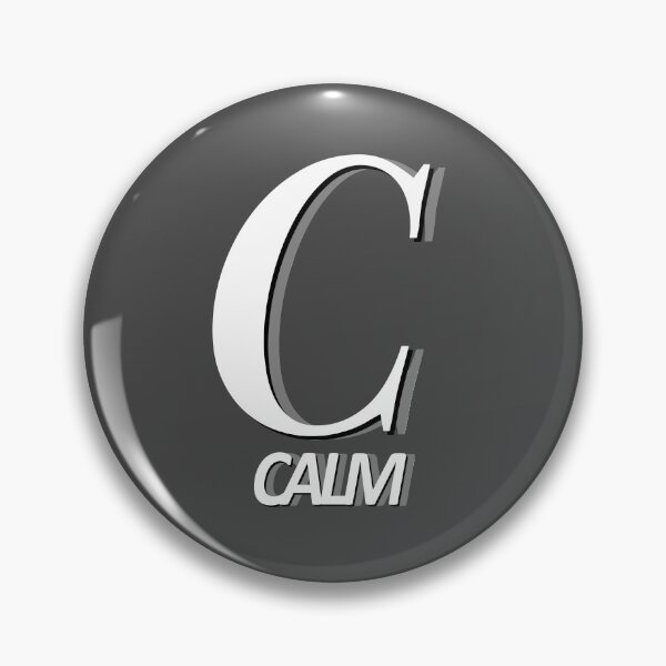 Item preview, C for Calm - Positive Words designed and sold by agsduy.