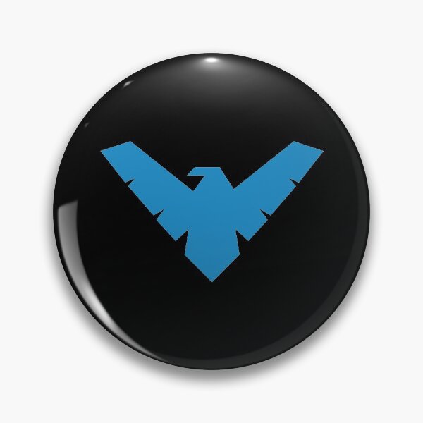 Simple Nightwing Pin