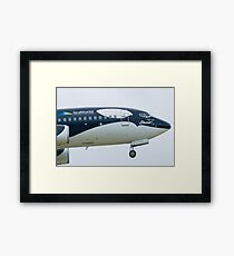 N715SW Southwest Airlines Shamu Boeing 737-7H4 Nose Framed Print