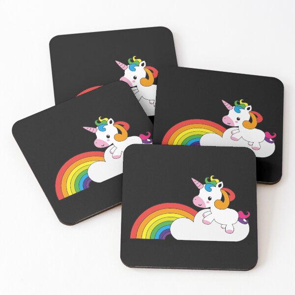 Item preview, unicorn rainbow  designed and sold by Teeinno.