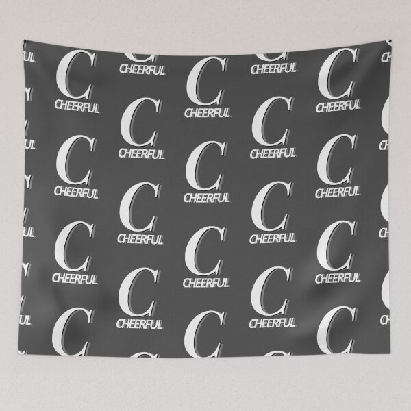 Item preview, C for Cheerful - Positive Words designed and sold by agsduy.