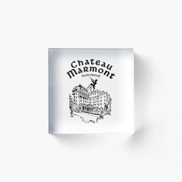 C h a t e a u M a r m o n t Acrylic Block