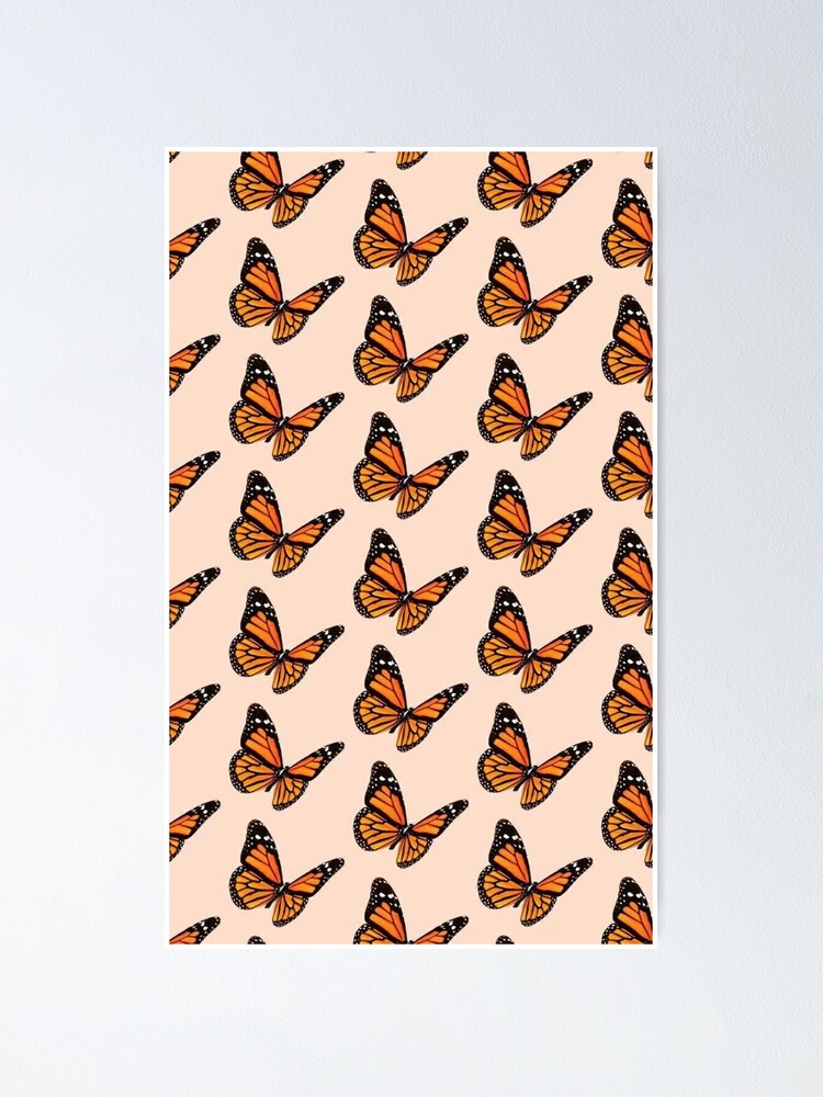 butterfly vsco pattern Poster for Sale by Lovelife360