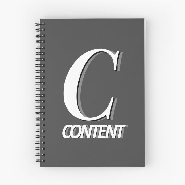 Item preview, C for Content - Positive Words designed and sold by agsduy.