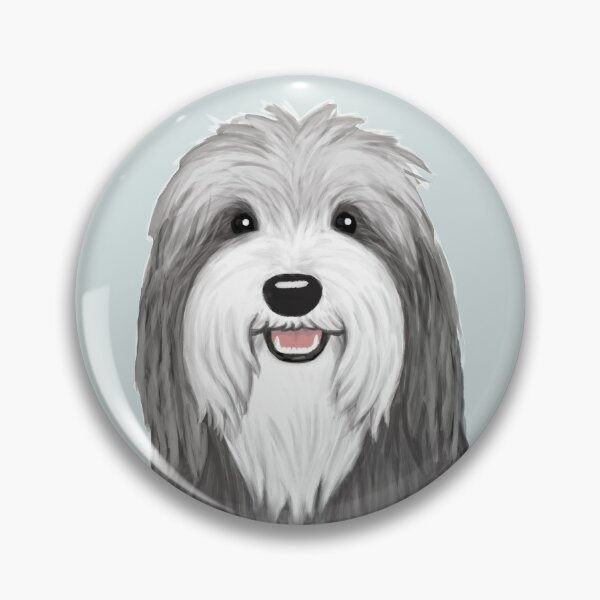 Item preview, Cute Bearded Collie Cartoon Dog designed and sold by Jenn Inashvili.