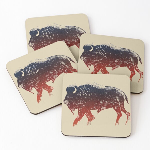 Item preview, Sunset Bison designed and sold by Tigerfire42.