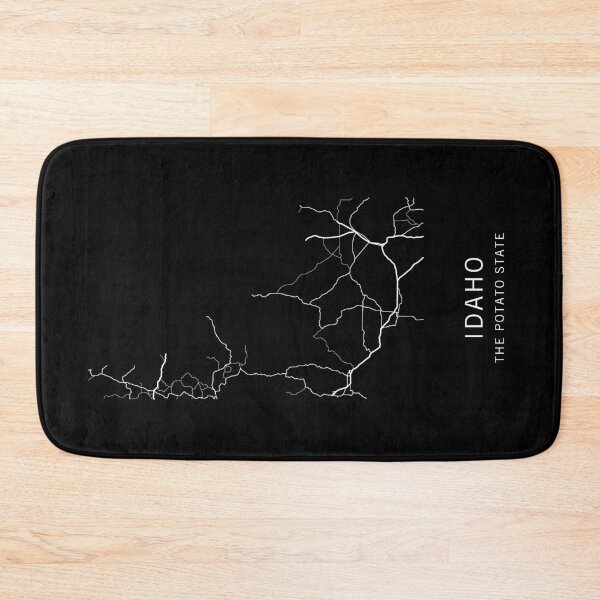 Item preview, Idaho State Road Map designed and sold by clarkstpress.
