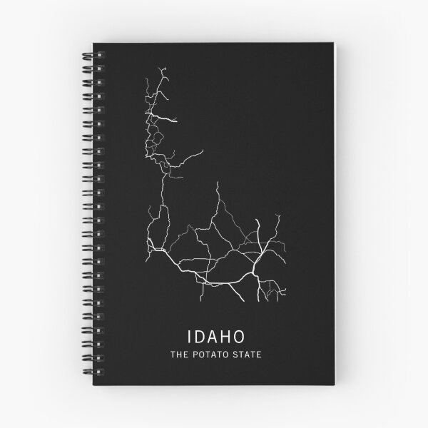 Item preview, Idaho State Road Map designed and sold by clarkstpress.