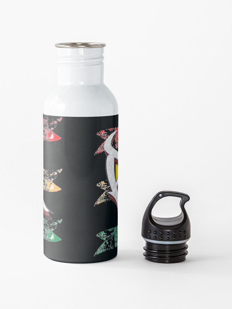 Alternate view of RASTA Rastafarian Jamaica Dreadlocks Roots Ethiopian Flag Graffiti Water Bottle
