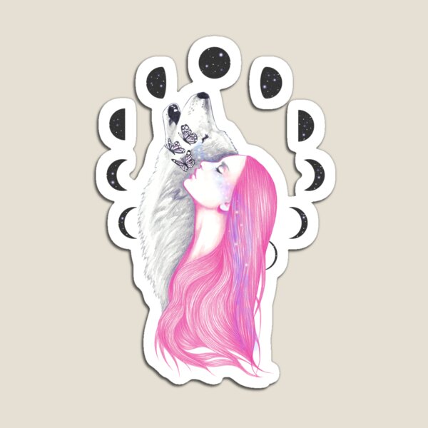 Moon Daze Magnet