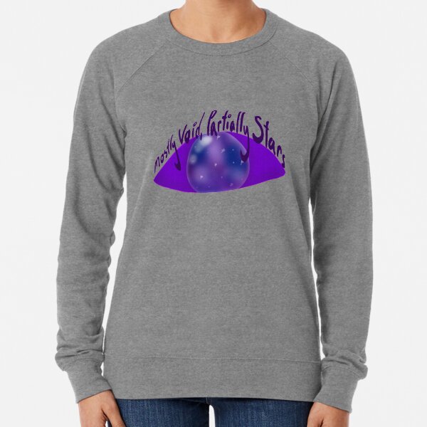 Mostly Void, Partially Stars Lightweight Sweatshirt