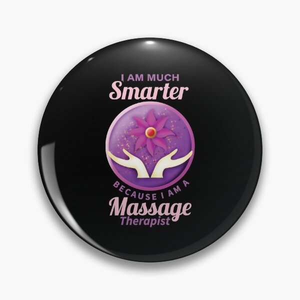 Item preview, I Am Much Smarter, Because I Am A Massage Therapist designed and sold by AscendMerch.