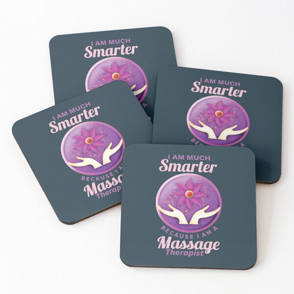 Item preview, I Am Much Smarter, Because I Am A Massage Therapist designed and sold by AscendMerch.