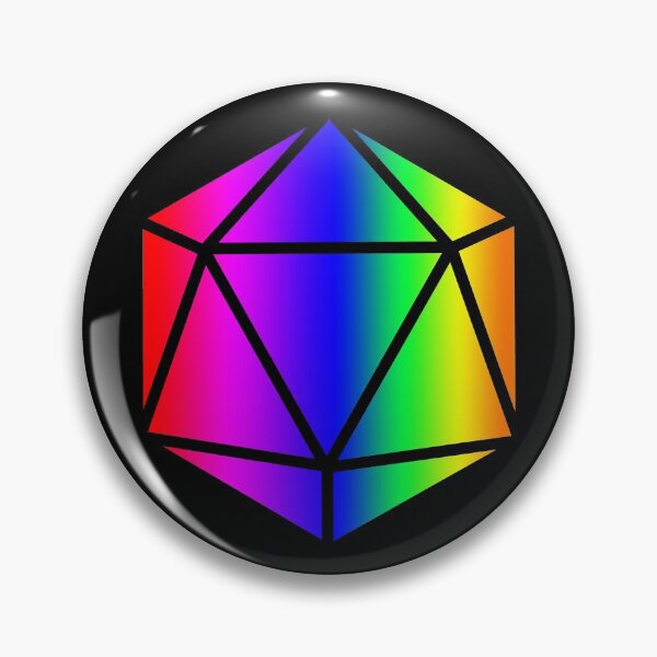 Item preview, Tabletop Dice - D20 LGBTQ+ designed and sold by braddevans.