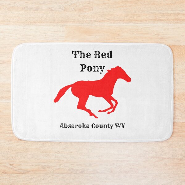 Item preview, The Red Pony Absaroka County  designed and sold by Queen City  Craftworks.