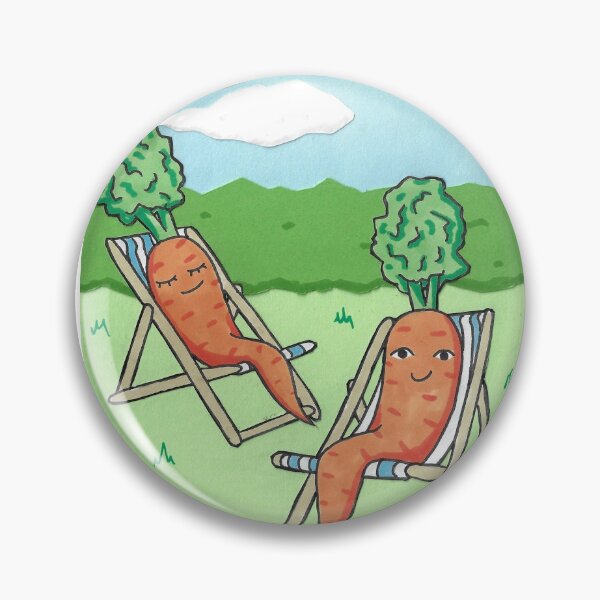 Item preview, sunbathin carrots (w background) designed and sold by Charis Woodrow.