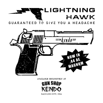 Artwork thumbnail, Lightning Hawk - inverted by CCCDesign