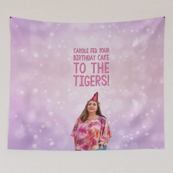 Item preview, Tiger King - Carole Baskin - Fed your birthday cake to the tigers designed and sold by Orsum-art.
