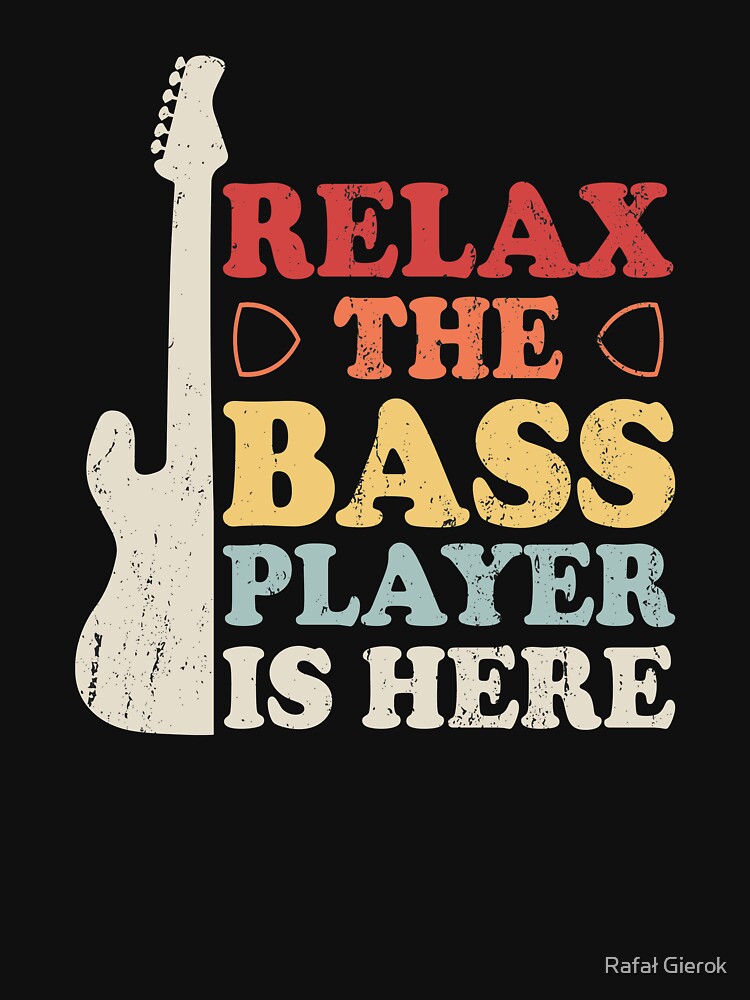Relax The Bass Players Here Adult Hoodie Relax The Bass Players Here Adult Hoodie