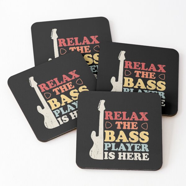 Item preview, Relax The Bass Player Is Here designed and sold by Rafał Gierok.