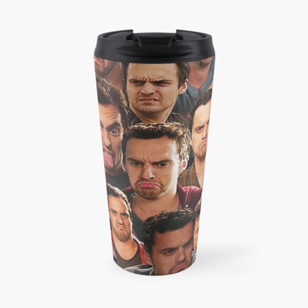 Nueva chica - Nick Miller Taza de viaje