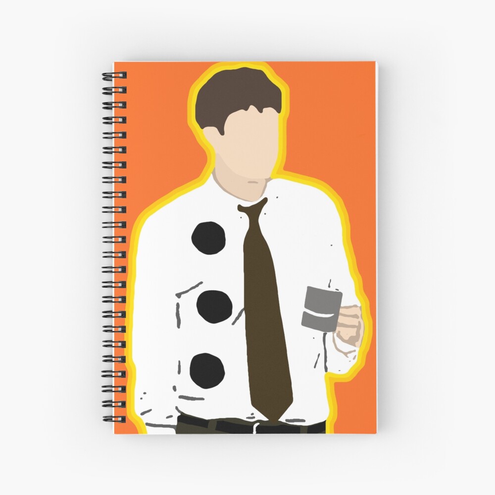 Three Hole Punch Jim Spiral Notebook for Sale by mkunze