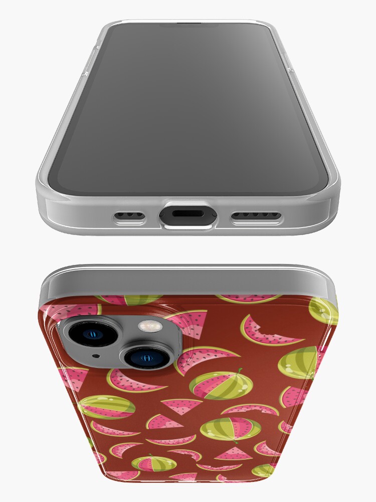 Alternate view of Watermelon Pattern iPhone Case