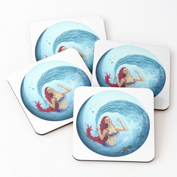 Item preview, Mermaid elementalist designed and sold by NadzeyasArt.