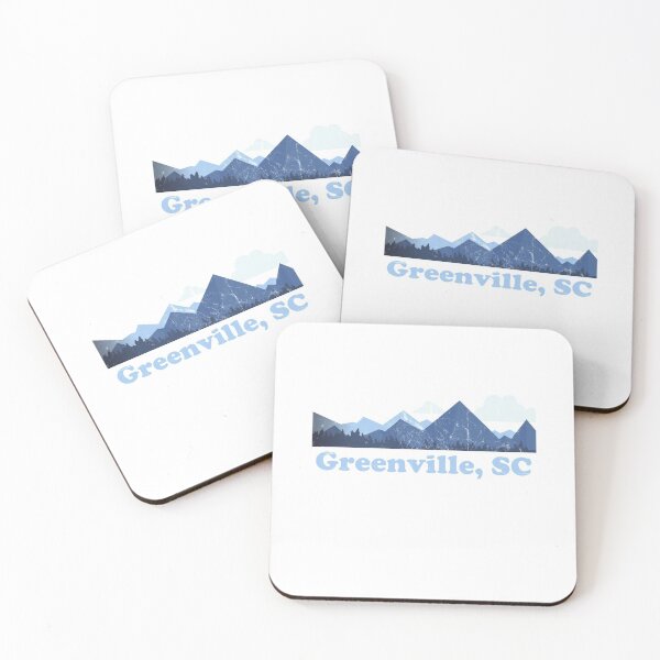 Item preview, Greenville South Carolina - Blue Ridge Mountains designed and sold by palmettodigital.