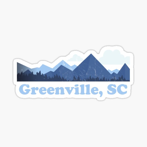 Greenville Sc Stickers for Sale Redbubble
