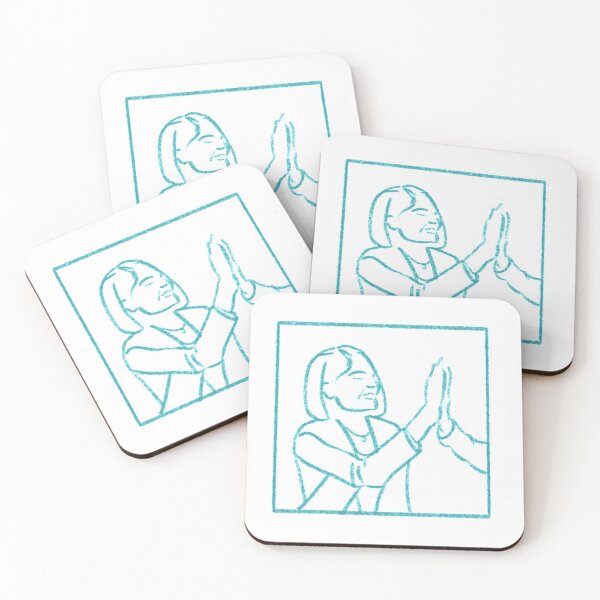 Item preview, High Five - Write your own caption comic illustration designed and sold by Designwebjae.
