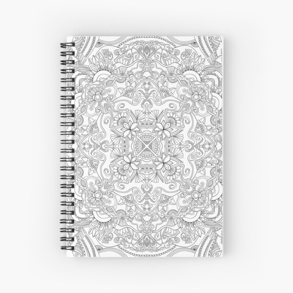 Buy Adult Coloring Books College Ruled Spiral Notepad Artist To Do