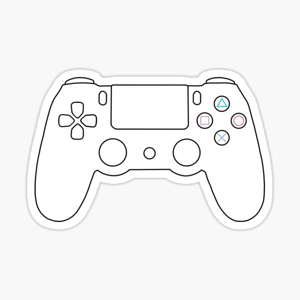 Ps4 Controller Stickers Redbubble