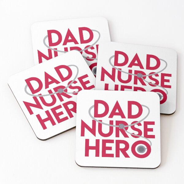 Item preview, Dad Nurse Hero With Stethoscope 1 designed and sold by Gsallicat.