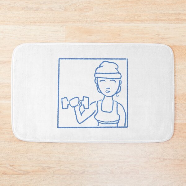 Item preview,  Fitness - Write your own caption comic illustration designed and sold by Designwebjae.