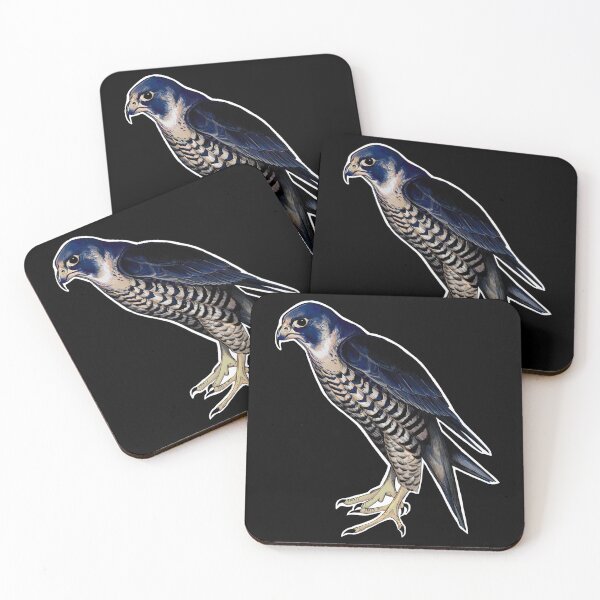 Item preview, Peregrine Falcon colored digital art designed and sold by paigecassidy.