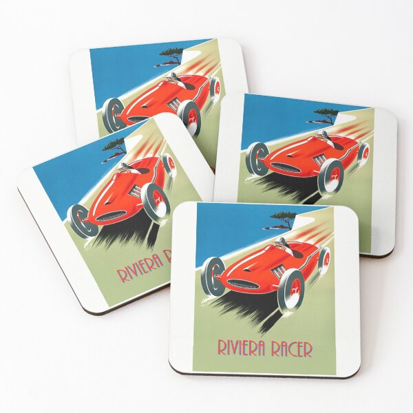 Item preview, Red Racer On The Riviera designed and sold by harrisonformula.
