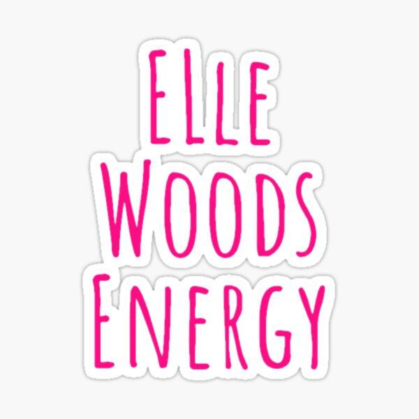 Elle Woods Sticker Sticker