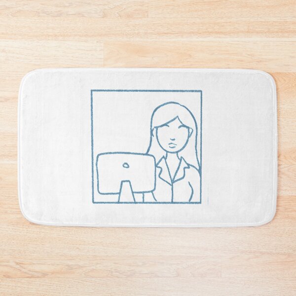 Item preview, Woman on Computer - Write your own caption comic illustration  designed and sold by Designwebjae.