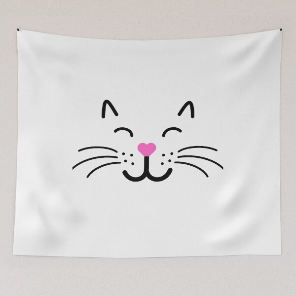 Item preview, Cute Smiling Cat Face designed and sold by podguy.