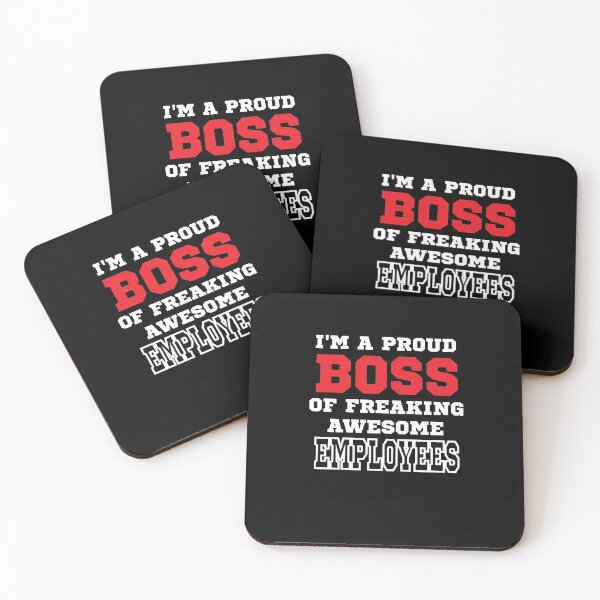 Item preview, I'm a proud boss of freaking awesome employees designed and sold by Merch By ika.