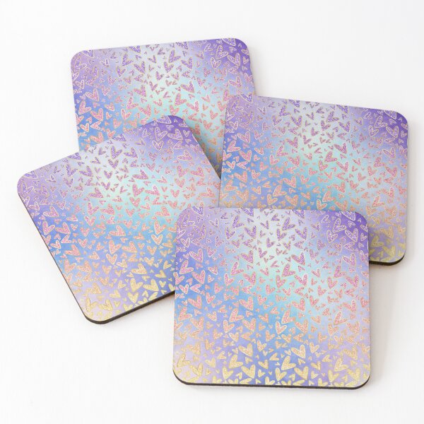 Item preview, Ombre Hearts Print designed and sold by 8118420I.