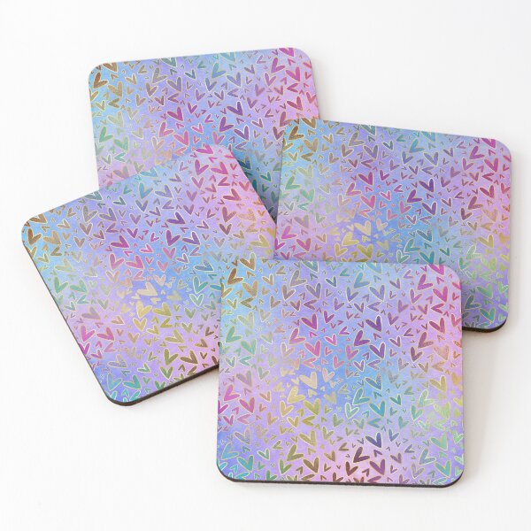 Item preview, Ombre Hearts Print designed and sold by 8118420I.