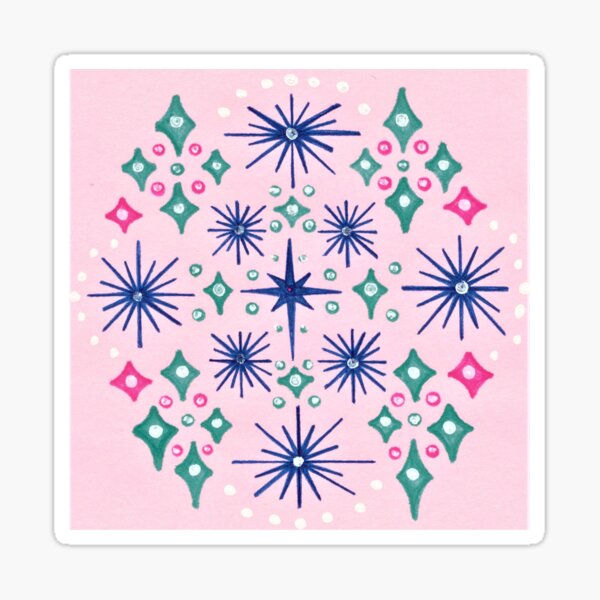 Star Map Sticker