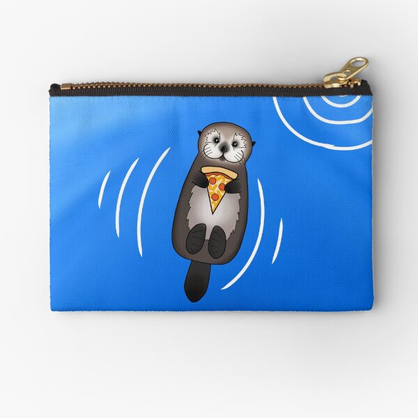 Item preview, Sea Otter with Pizza designed and sold by Pretty In Ink.
