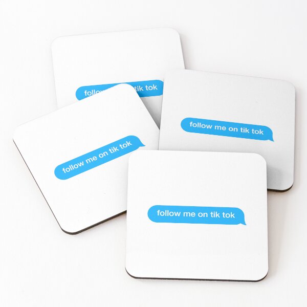 Item preview, Follow me on tik tok designed and sold by textingtees.