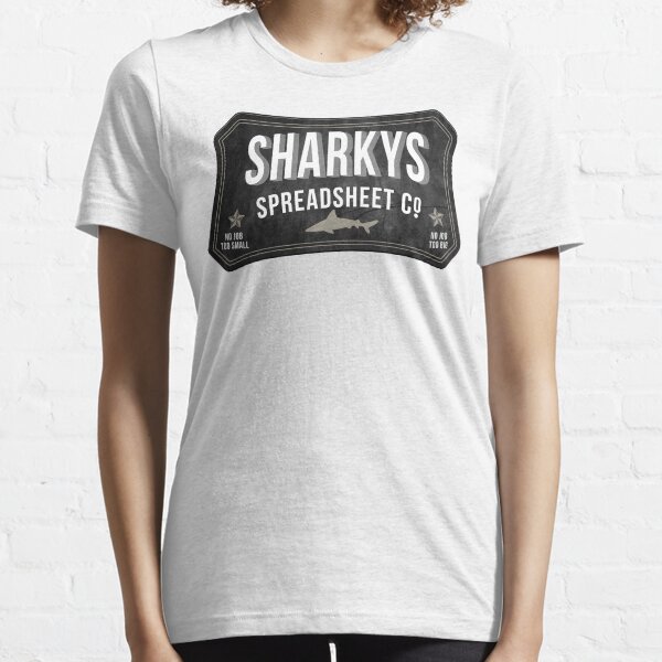 Sharkys Spreadsheet Co Essential T-Shirt
