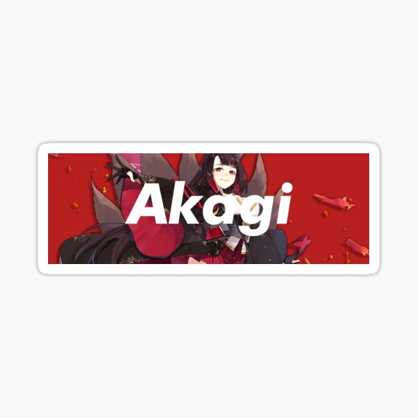 Akagi - Azur Lane - Banner Sticker