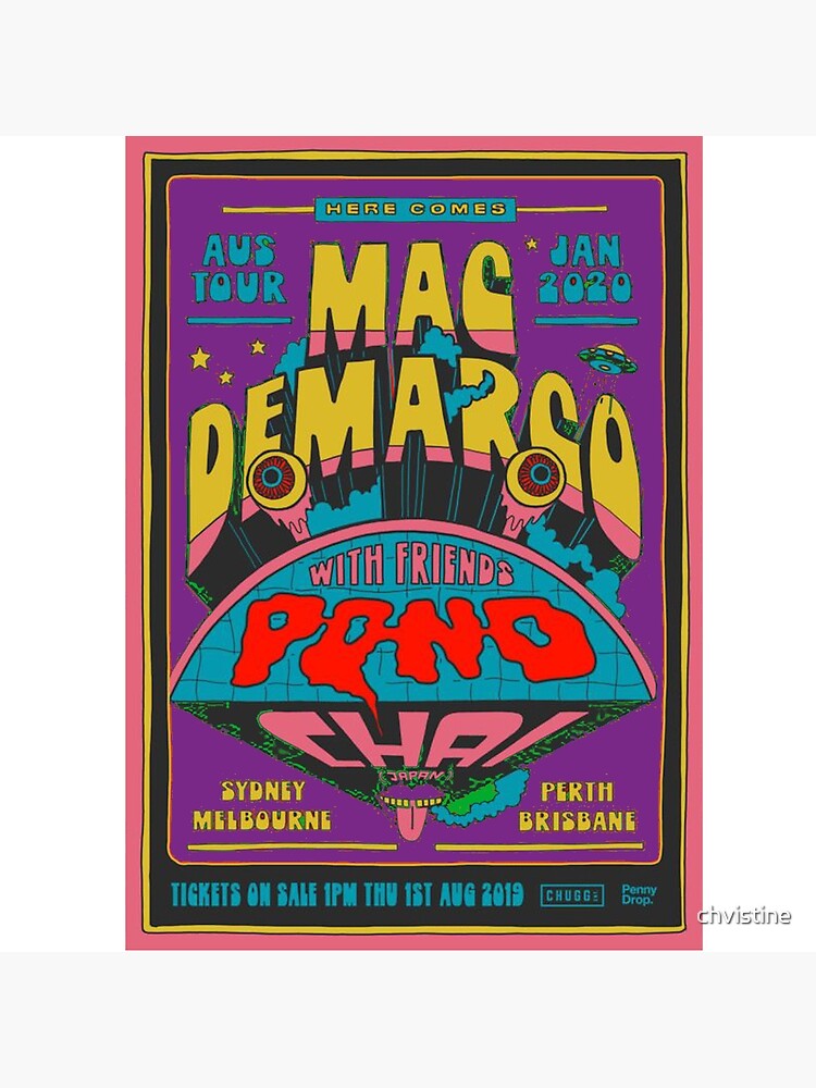 Discover Mac Demarco Retro Design Premium Matte Vertical Poster