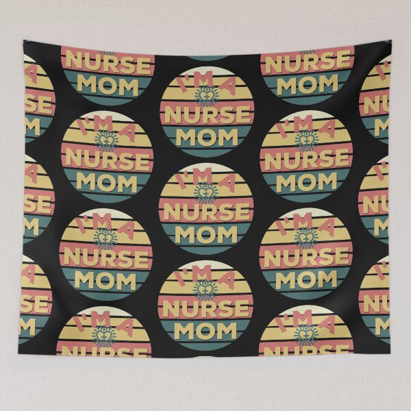 Item preview,  A Nurse Mom with Heart Cross Gift designed and sold by PupnkittyMania ⭐⭐⭐⭐⭐.
